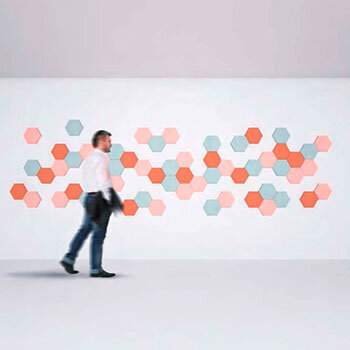 Absorbeur mural Hexagon