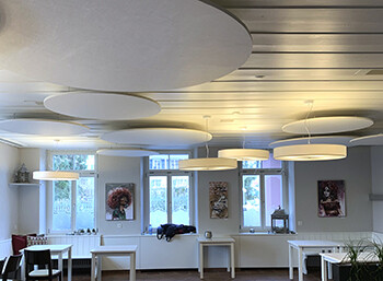 Restaurant Löwen Deckenakustik