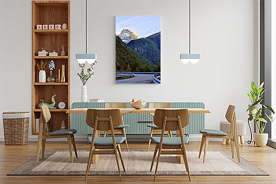Tableau acoustique à table