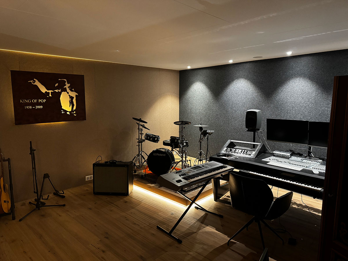 Professionelles Tonstudio