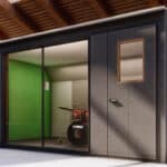 Cabine insonorisée pour batterie
